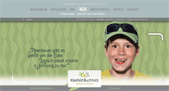 Desktop Screenshot of kleefeldbuchholz.de